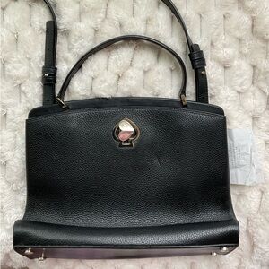Kate Spade Black Textured Shoulder Bag from macys